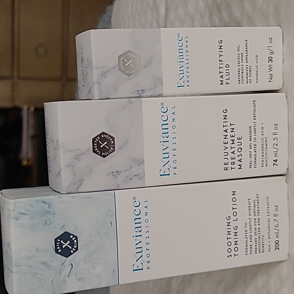 Exuviance Other - BNIB: Exuviance: Soothing Toning Lotion;Rejuvenating Masque;Mattifying Fluid
